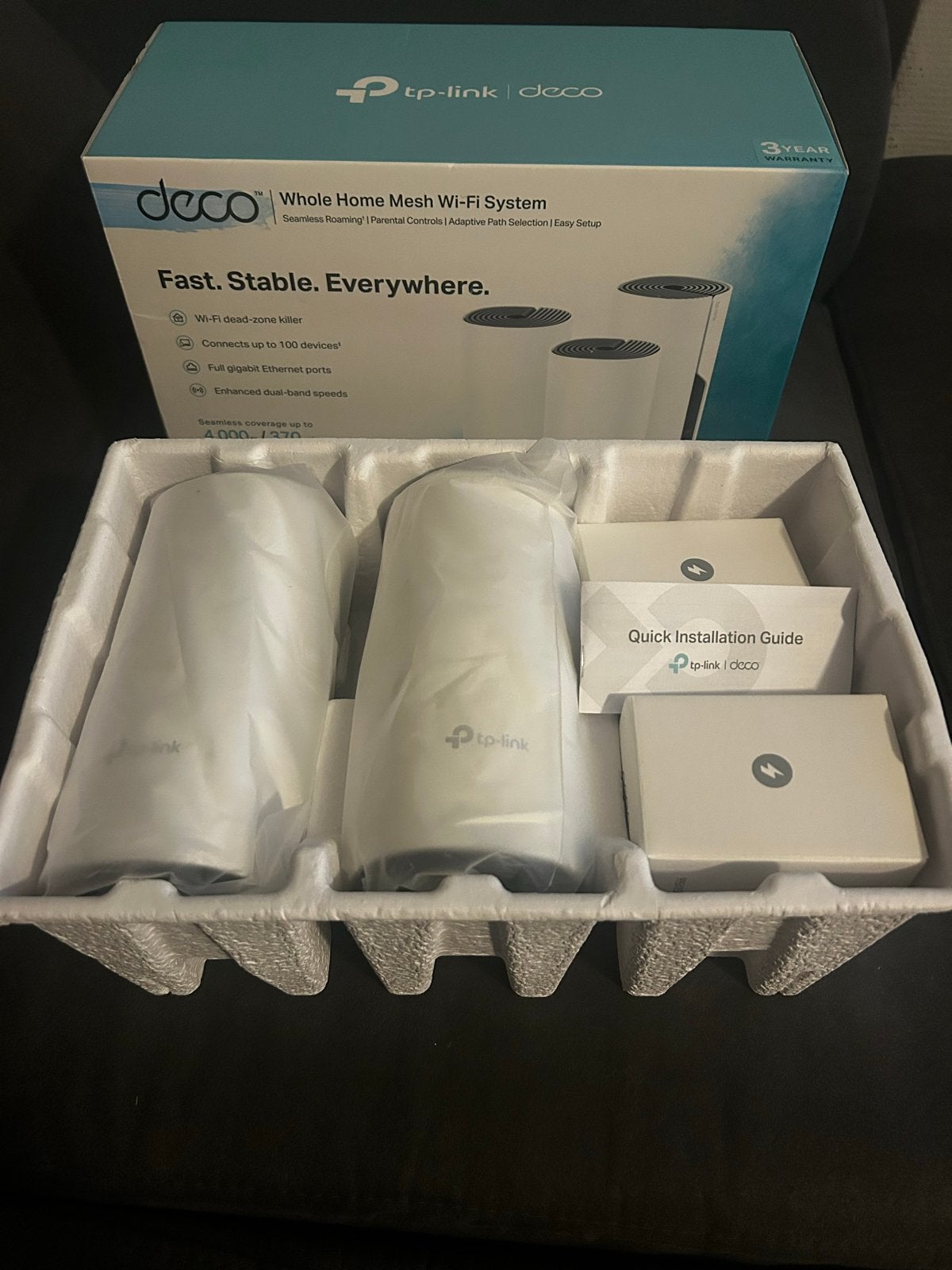 TP-Link Deco M4 AC1200 Whole Home Mesh Wi-Fi Systeem, Ophalen of Verzenden, Gebruikt