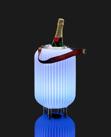 Nikki.Amsterdam Wine cooler lamp + 2 Wine cool bags - Size M, Ophalen of Verzenden, Zo goed als nieuw, Kunststof, Minder dan 100 cm