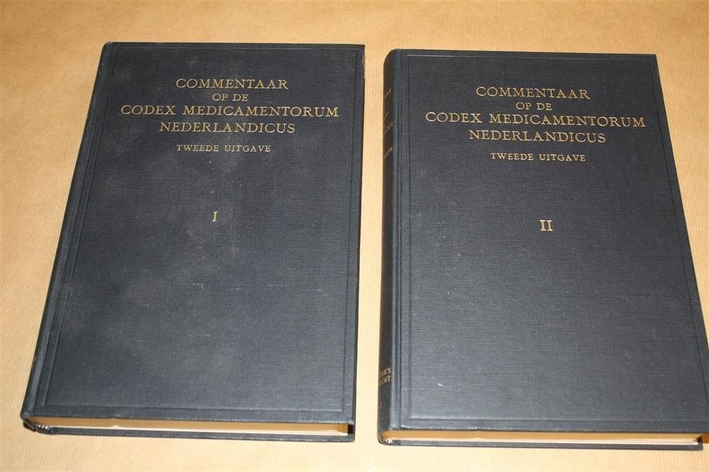 Commentaar op de Codex medicamentorum Nederlandicus., Ophalen of Verzenden, Gelezen
