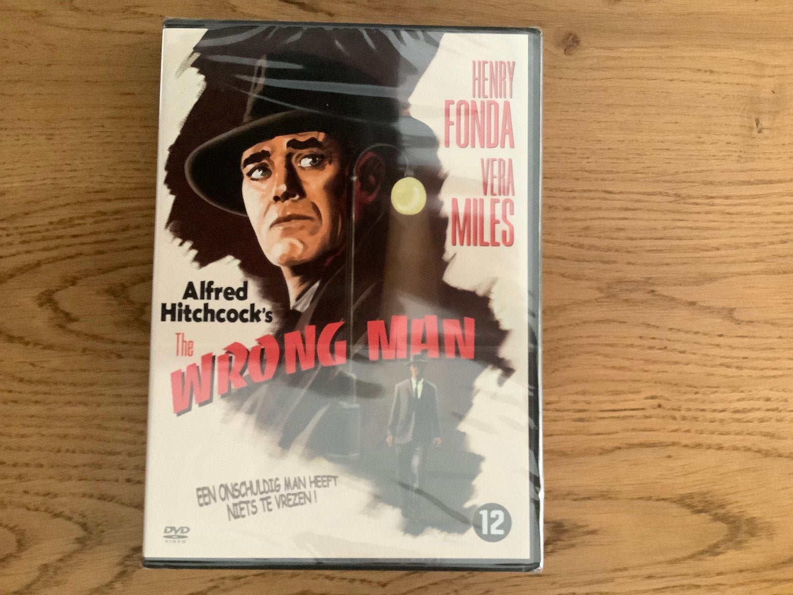 The Wrong Man, Alfred Hitchcock, Henry Fonda, Vera Miles., Ophalen of Verzenden, 1940 tot 1960, Nieuw in verpakking, Thrillers en Misdaad