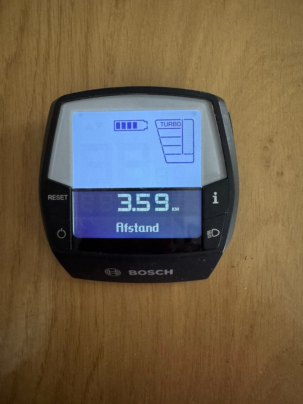 Fietscomputer ,, Ophalen, Zo goed als nieuw