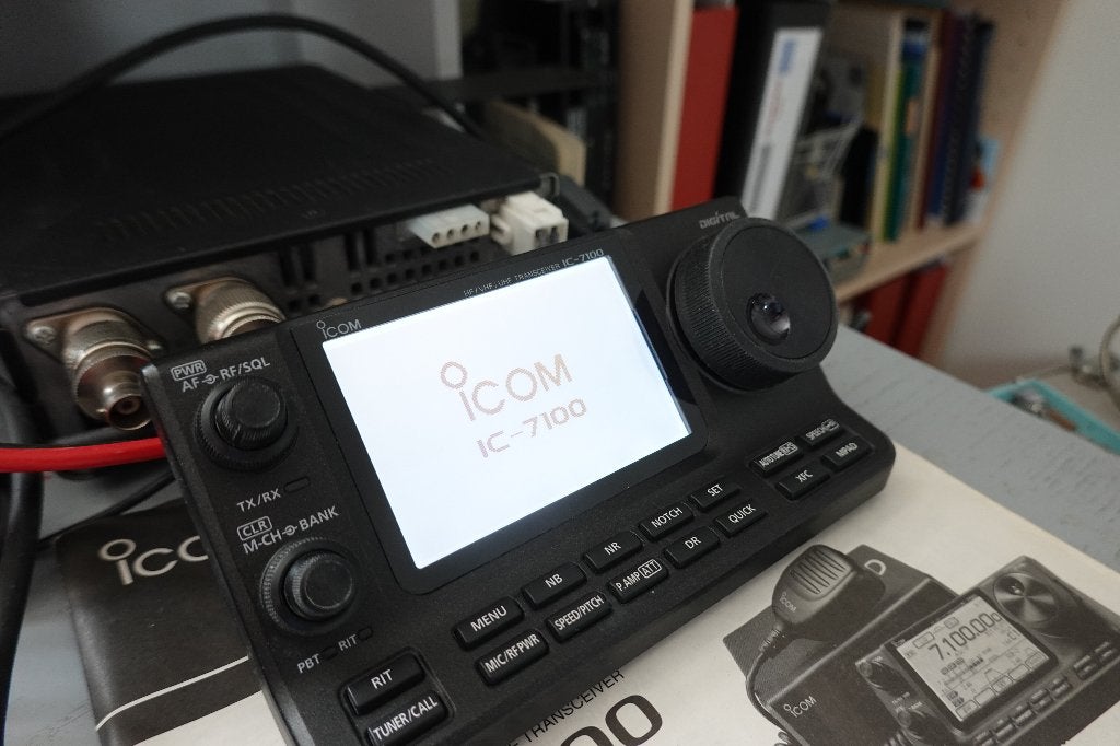 ICOM IC 7100, Ophalen of Verzenden, Gebruikt, Zender en Ontvanger