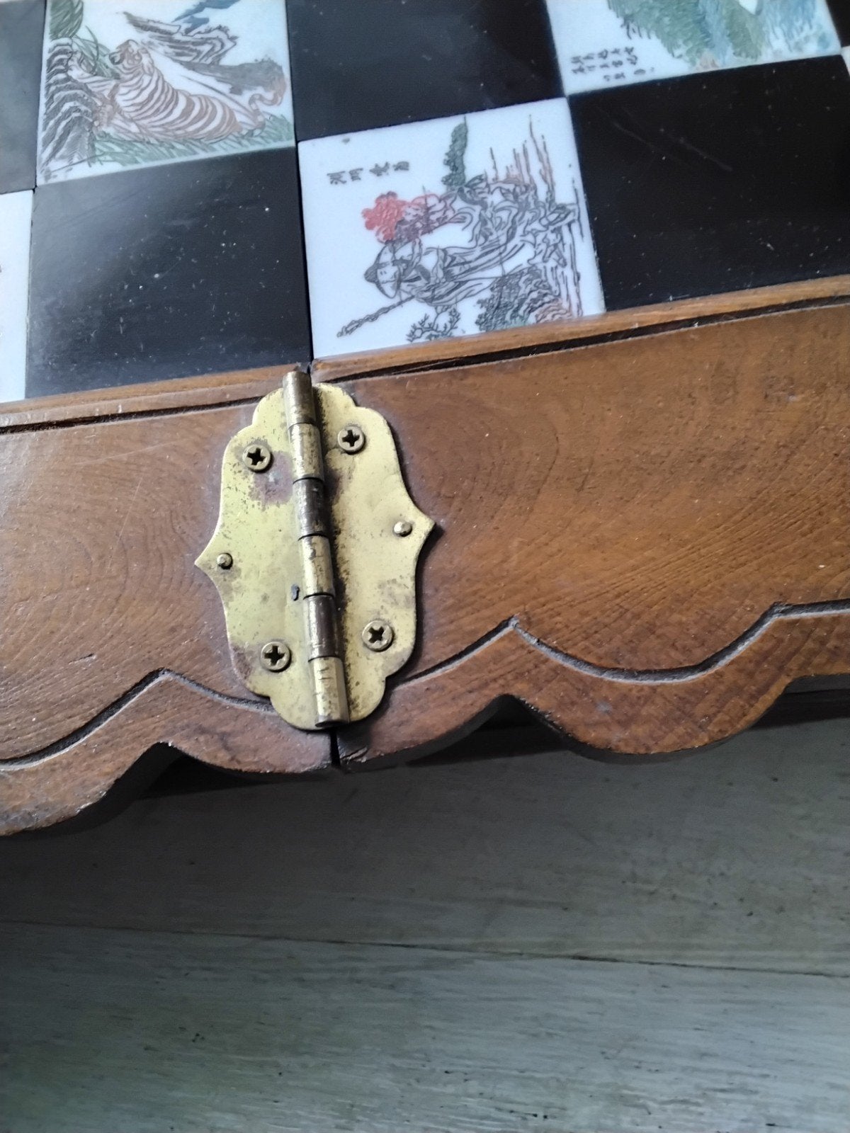 Antiek chinees  houten  filatorium, Vijf spelers of meer, Ophalen, Zo goed als nieuw, Thais