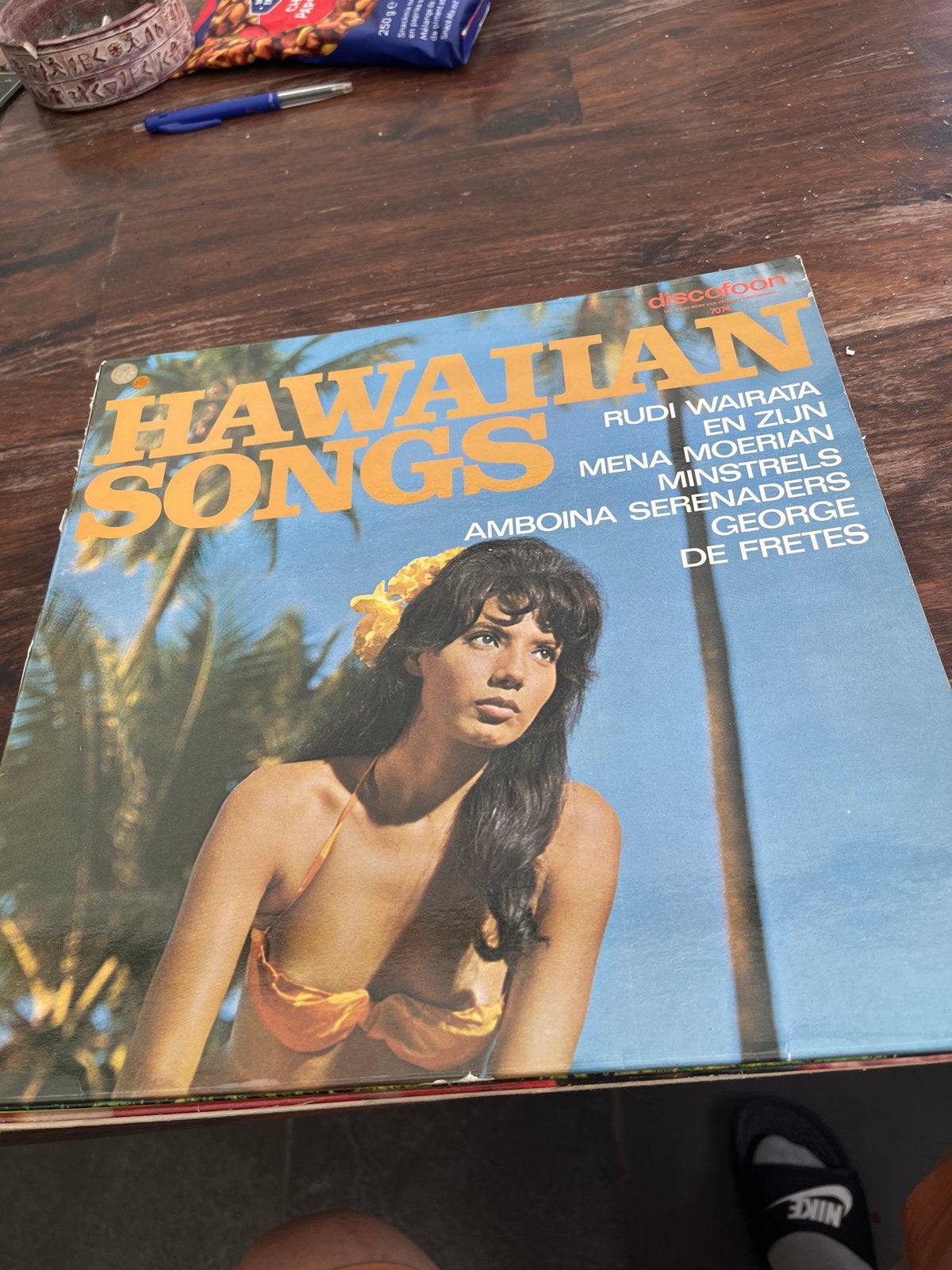 Hawaiian Songs LP - Discofoon - Vintage Vinyl, Gebruikt, Voor 1960, Overige soorten, Ophalen of Verzenden