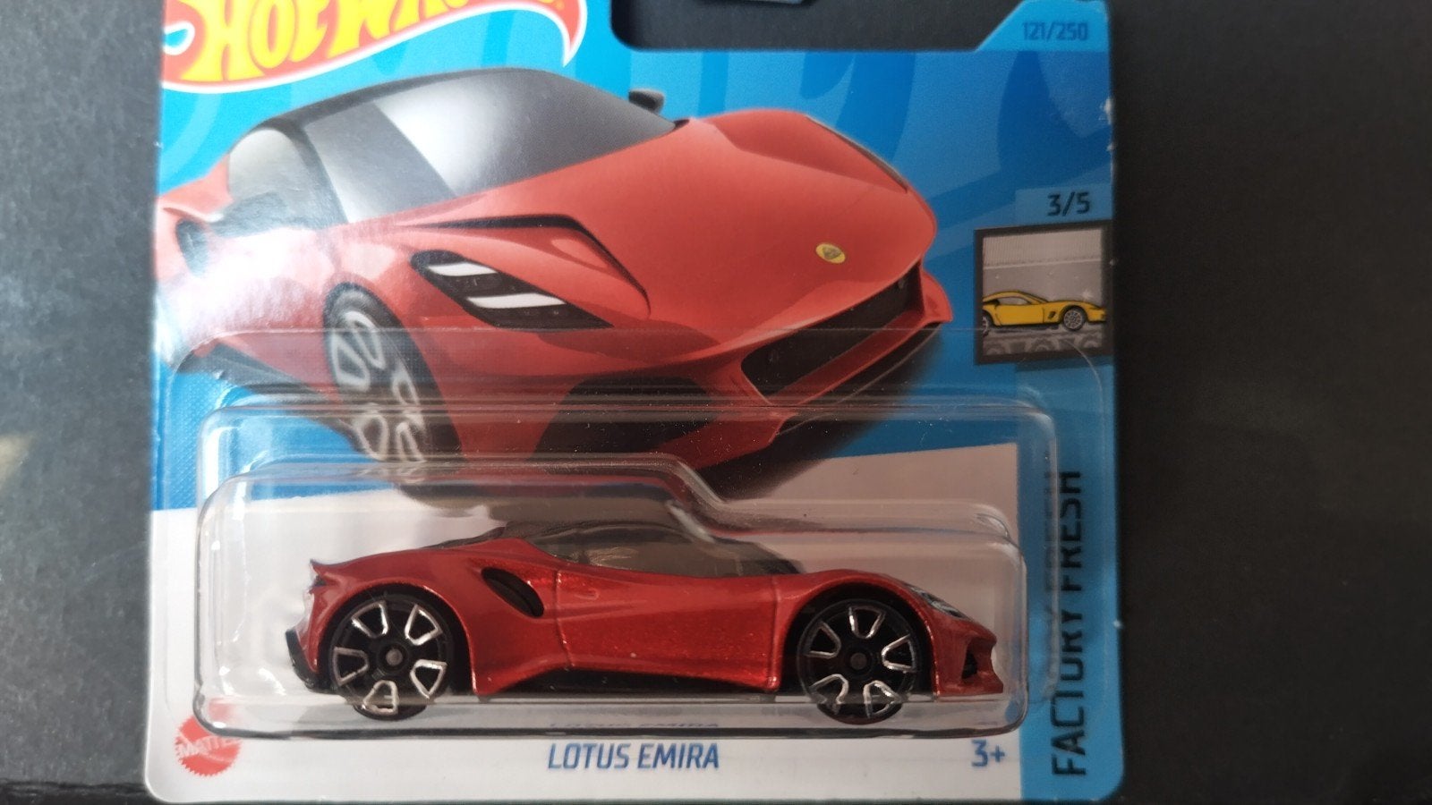 Lotus Emira 1:64 3inch Hotwheels Pol, Auto, Verzenden, ., Nieuw