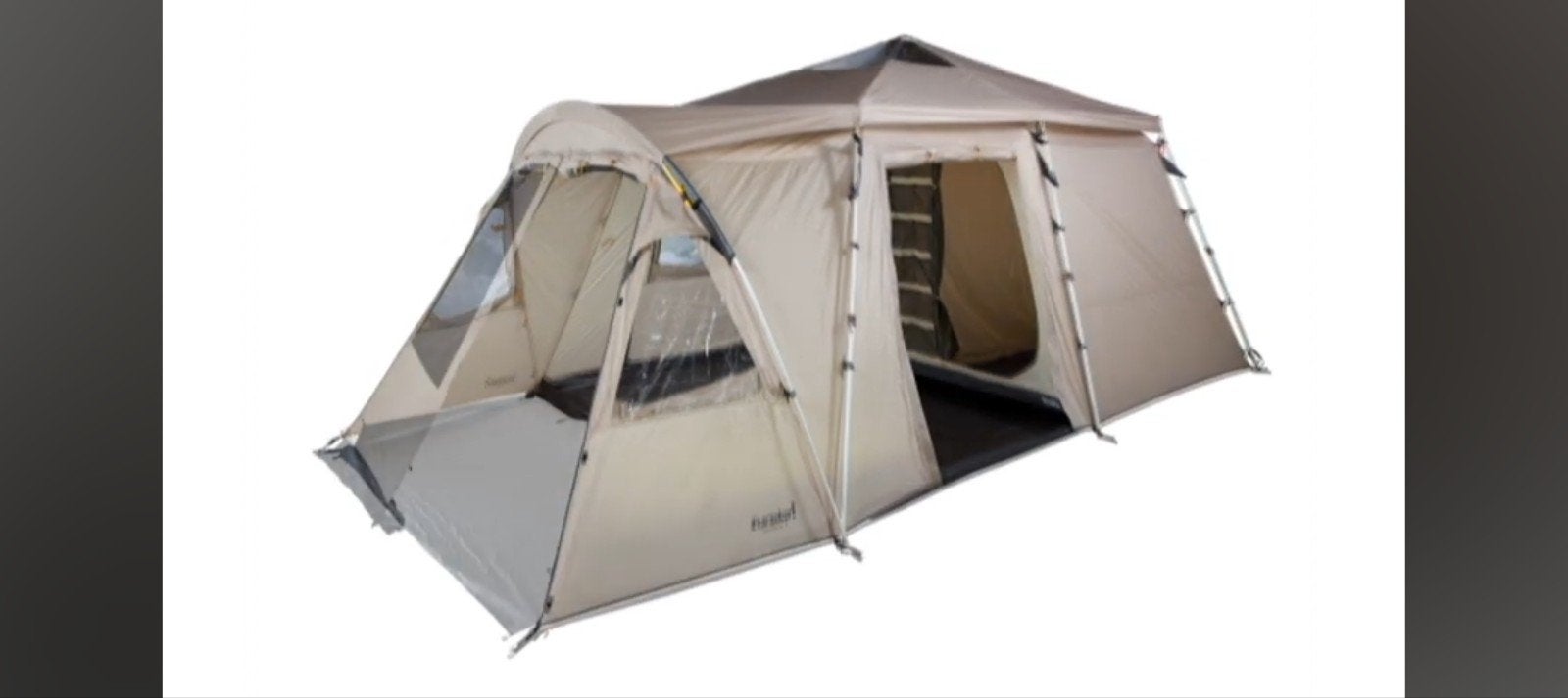 tent eureka tentomatic-4, in 3 min opgezet, 2x gebruikt, Caravans en Kamperen, Tenten, Ophalen, Zo goed als nieuw, Tot en met 4