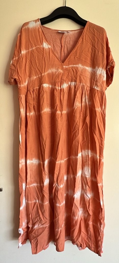 coco bella jurk maat L, Maat 38/40 (M), Verzenden, Oranje, Gedragen