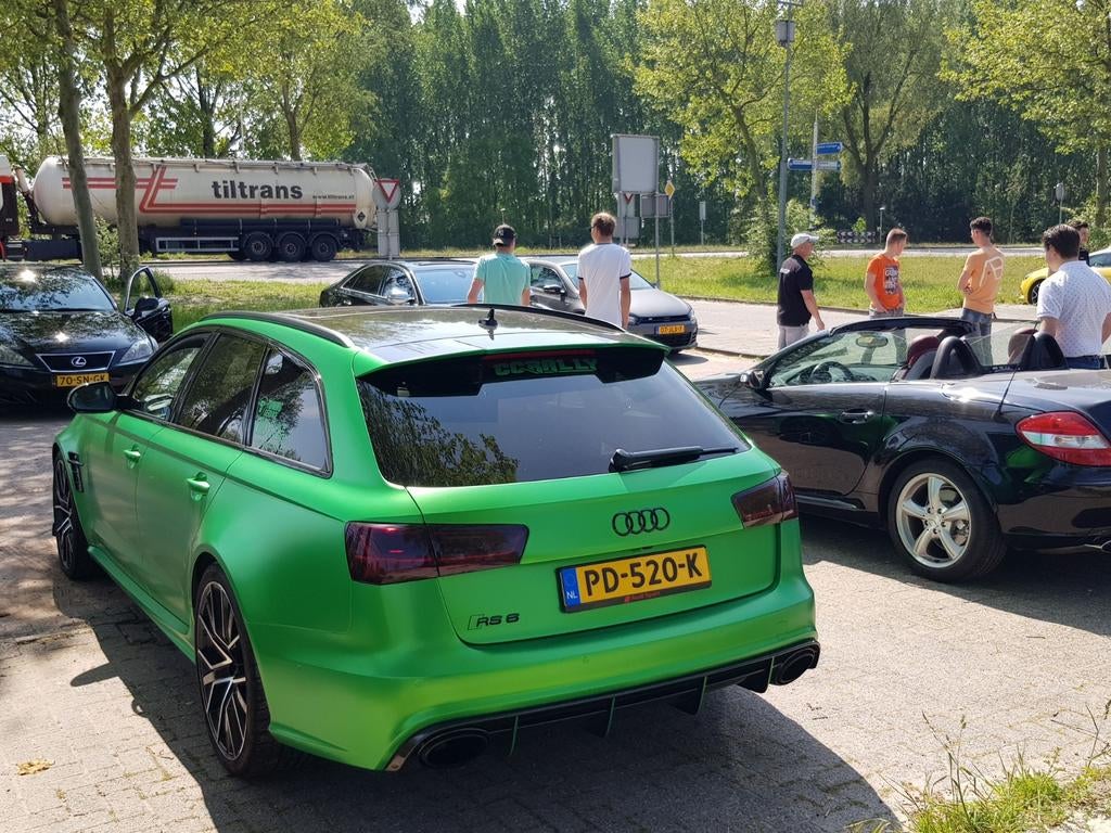 OEM Audi RS6 C7 Carbon Diffusor - Origineel, Gebruikt, Achter, Bumper, Audi
