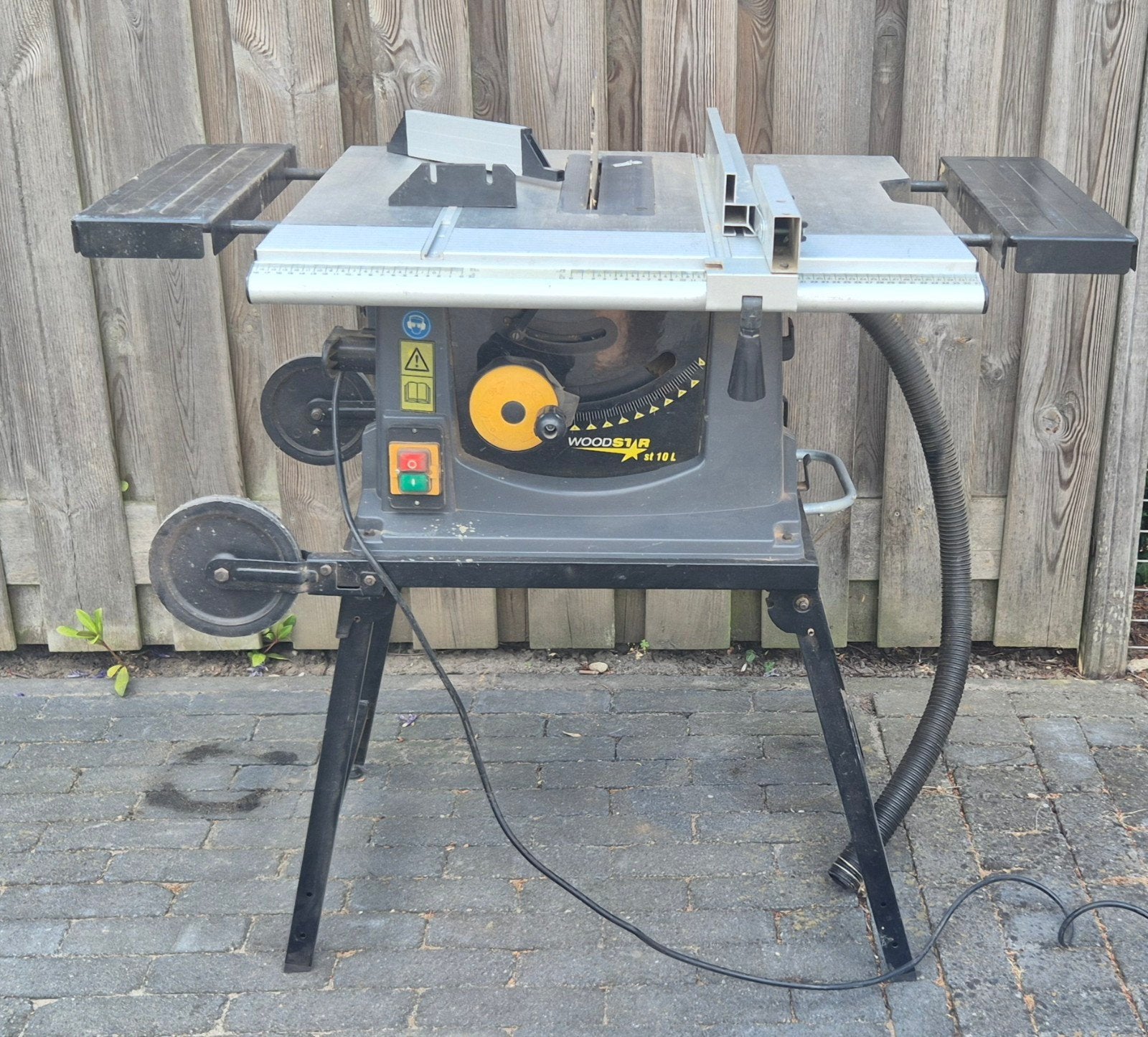 Woodstar zaagtafel, zaag, cirkelzaag, Doe-het-zelf en Verbouw, Gereedschap | Zaagmachines, Ophalen, Gebruikt, Cirkelzaag, Woodstar