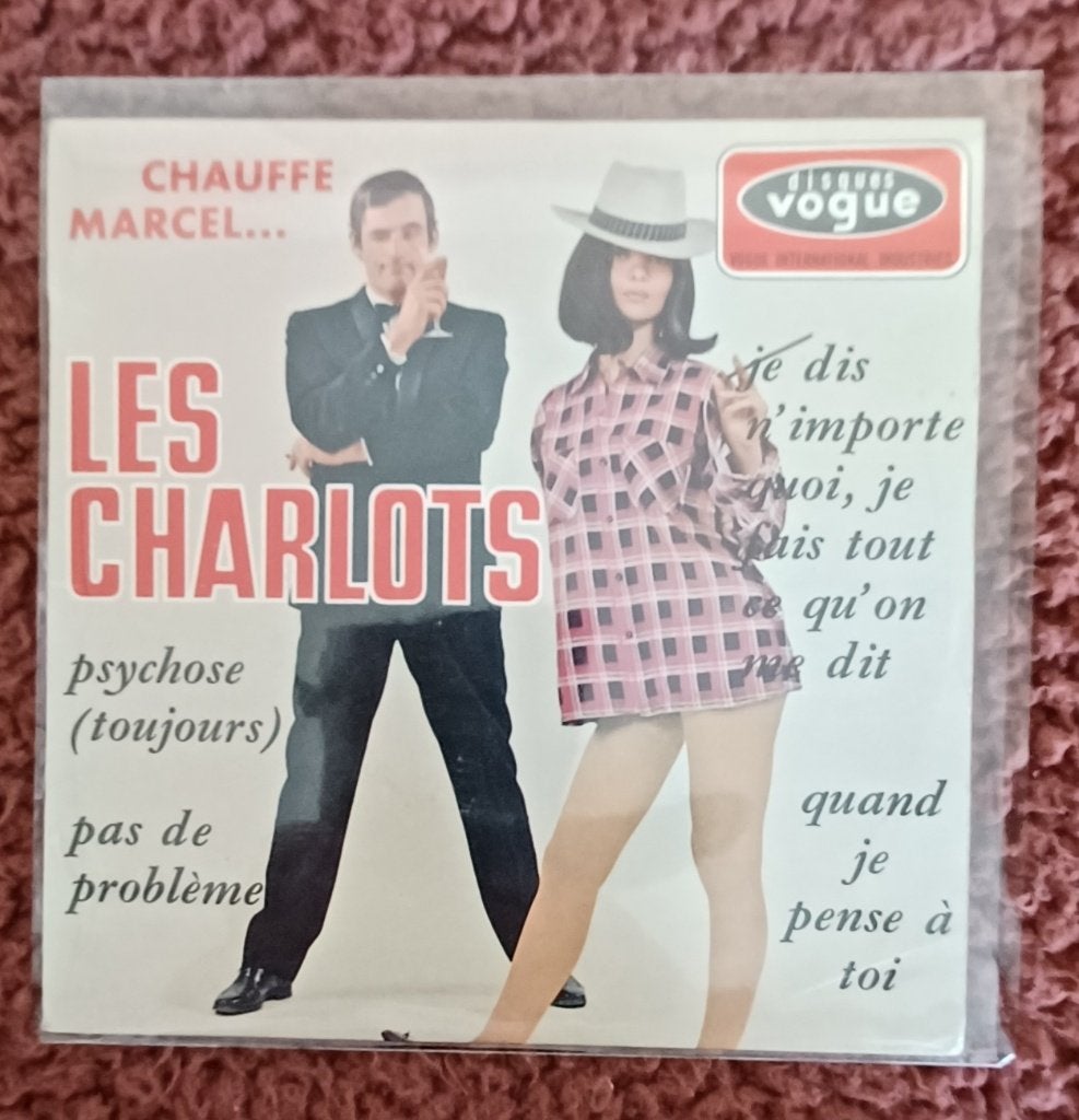Vinylsingle (EP)// LES CHARLOTS // Chauffe Marcel...//1966, EP, Verzenden, EP