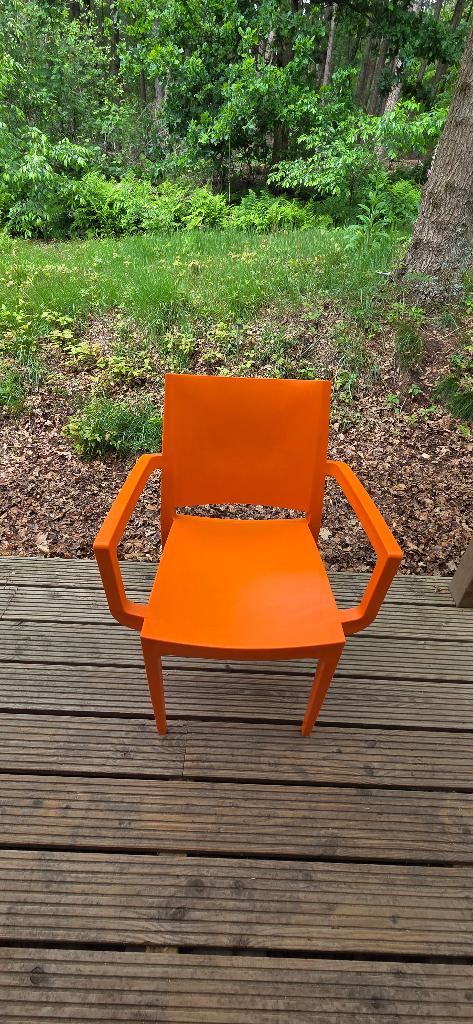 Kunststof tuinstoelen, Tuin en Terras, Ophalen, Gebruikt, Kunststof, Stapelbaar