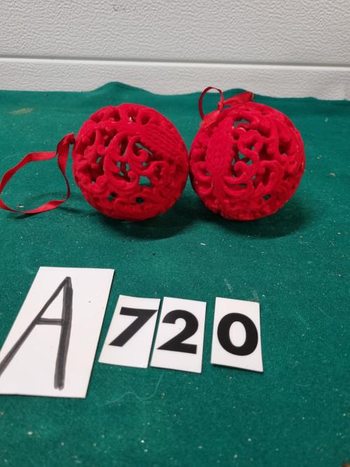 kerstballen open rood groot[a720], Ophalen of Verzenden, 'T Olde Gre-j, Info@toldegrej.nl, Endepoelstraat 20f Didam