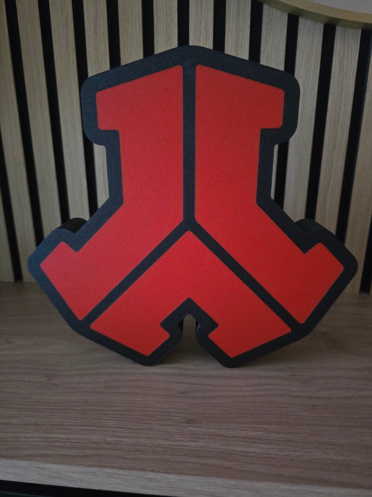 Defqon.1 Logo LED Lamp - Uniek Hardstyle Decoratie, Overige stijlen, Nieuw, Kunststof, Ophalen of Verzenden