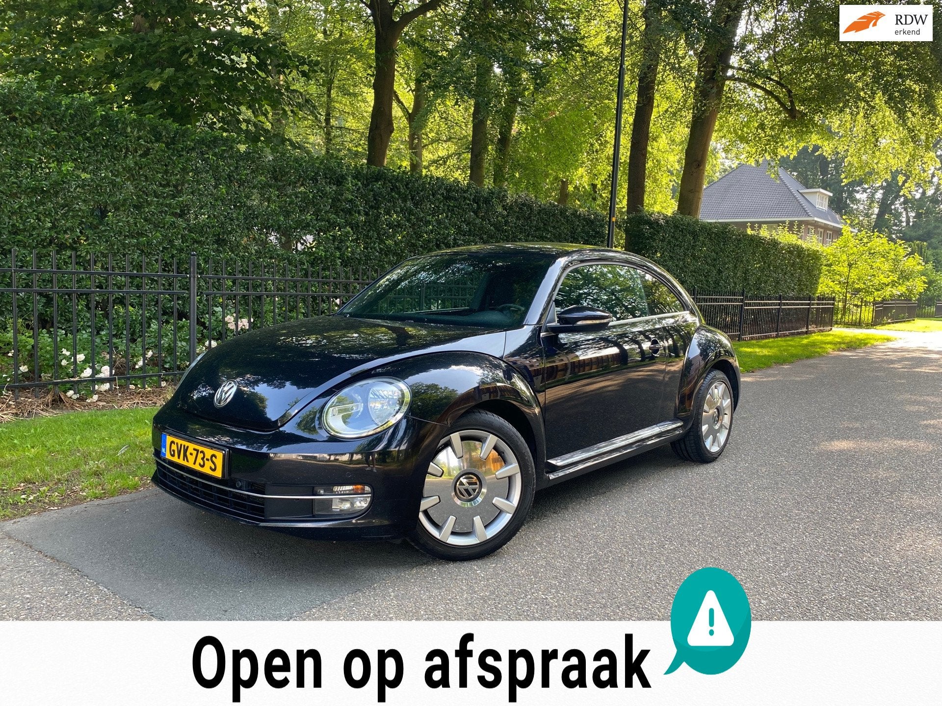 Volkswagen BEETLE 1.6 TDI Design PRIJS INCLUSIEF BTW!, Auto's, Voorwielaandrijving, Euro 5, Stof, Gebruikt