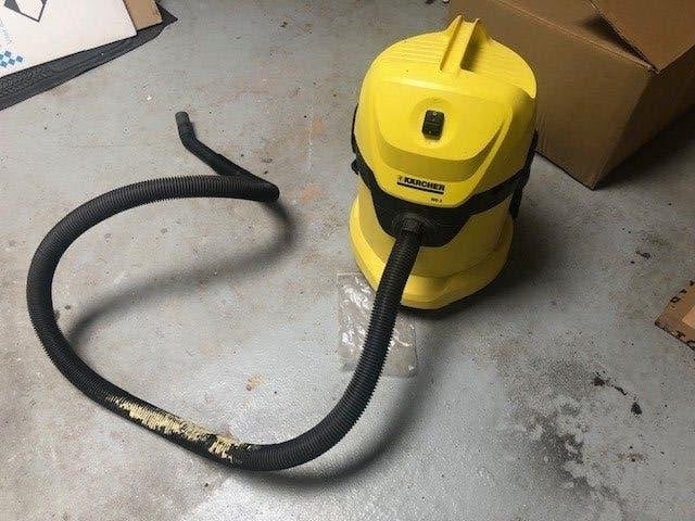 karcher wd 3 nat/droog stofzuiger, Witgoed en Apparatuur, Stofzuigers, Ophalen, Gebruikt, Waterstofzuiger, Minder dan 1200 watt