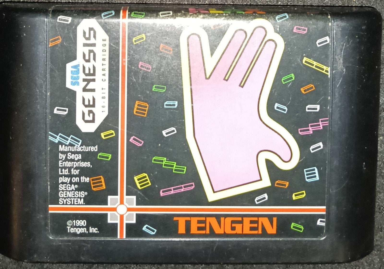 Klax Sega Mega Drive, 1 speler, Ophalen of Verzenden, Zo goed als nieuw, Vanaf 3 jaar