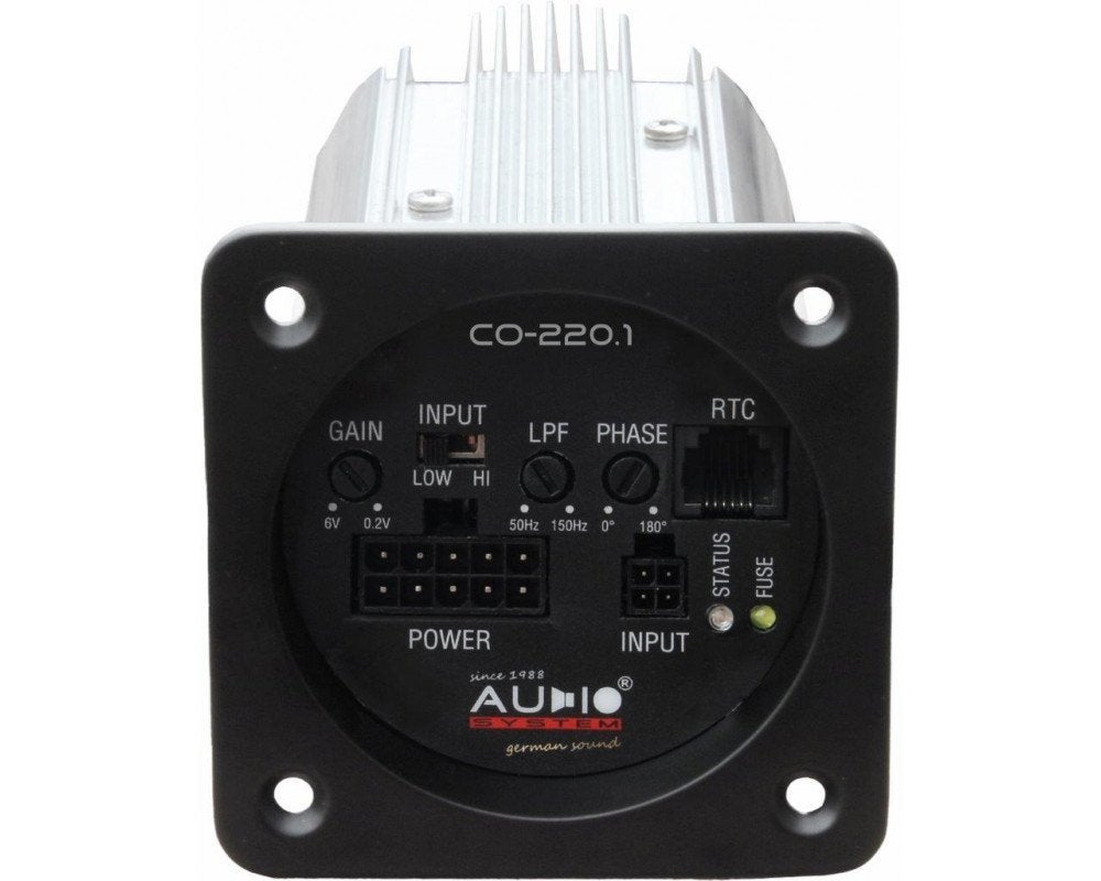 Audio System CO-220.1 Mono versterker inbouw module, Auto diversen, Autospeakers, Info@optimount.nl, Nieuw, Ophalen of Verzenden