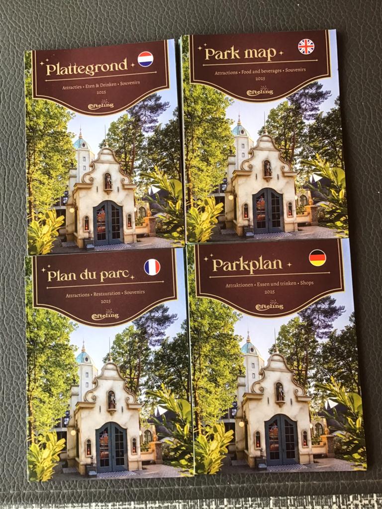 Efteling plattegronden,,prinses op de erwt,,(ongeopend), Verzamelen, Efteling, Ophalen of Verzenden, Nieuw, Button of Speldje