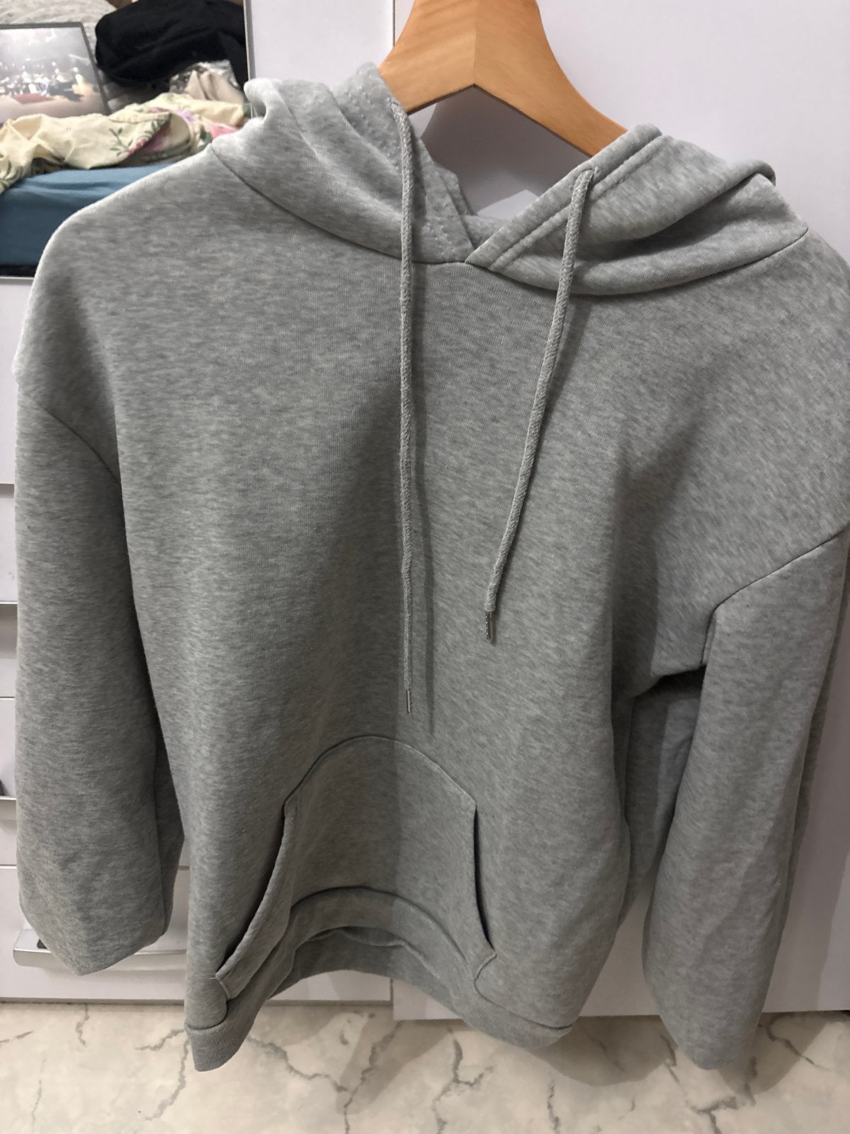 Grijze hoodie met 'California Speed 98' print, Ophalen, Zo goed als nieuw, Maat 38/40 (M), Grijs