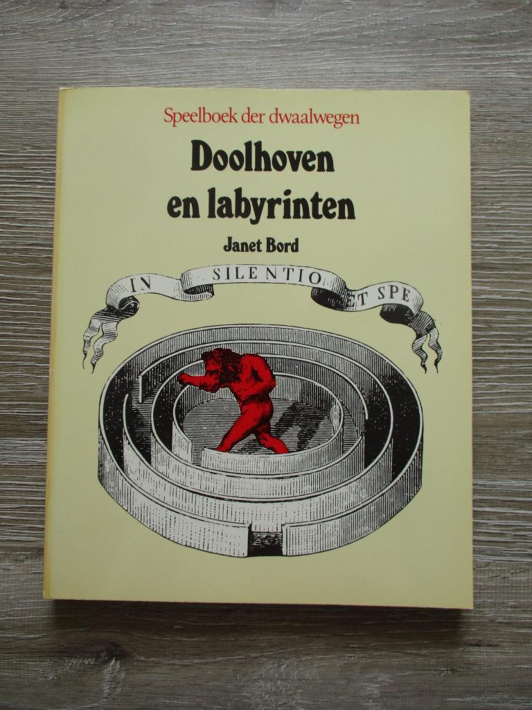 Doolhoven en labyrinten. Speelboek der dwaalwegen - Janet, Ophalen of Verzenden, Gelezen, Overige onderwerpen