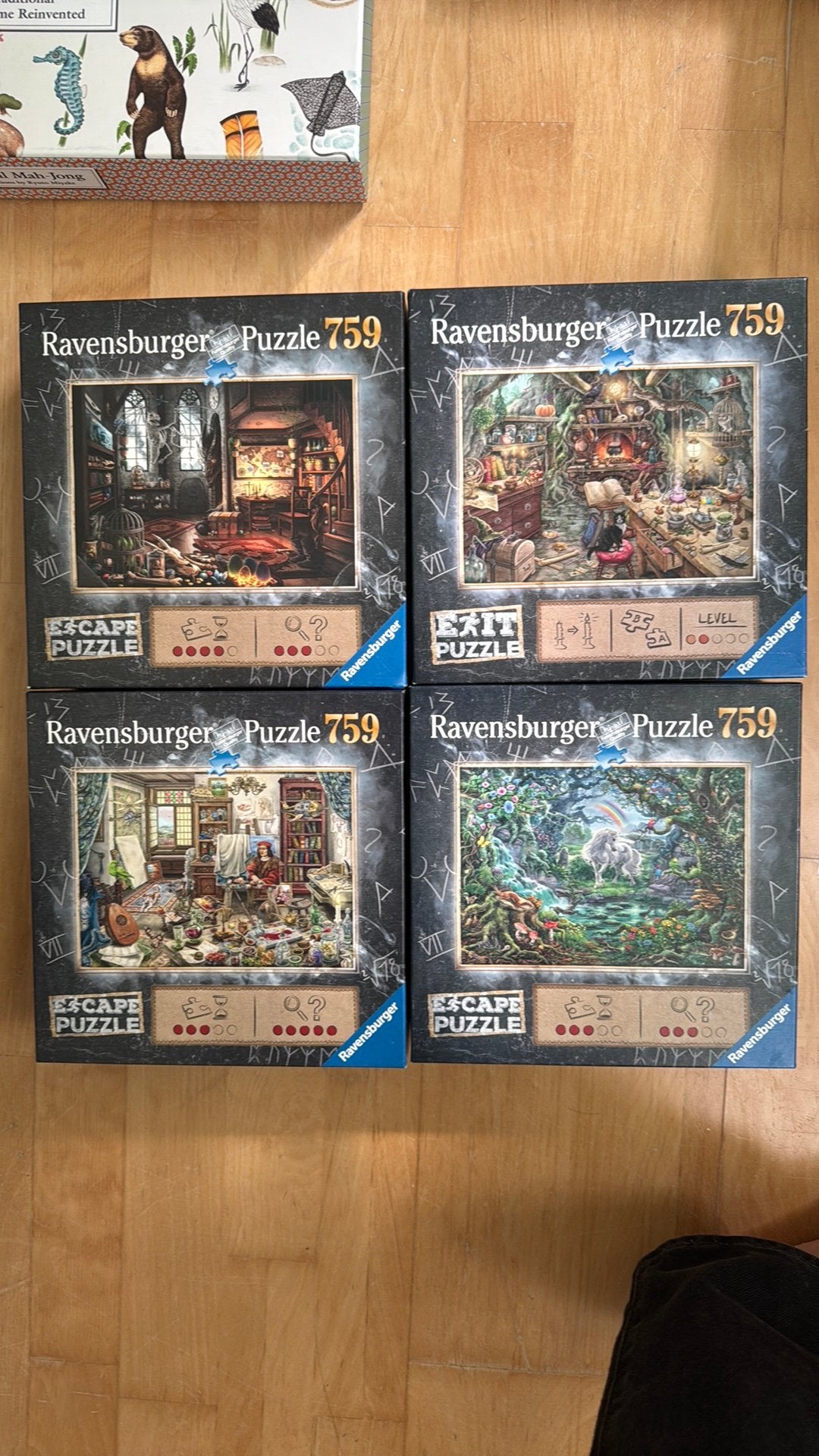 Ravensburger escape puzzel, Ophalen of Verzenden, 500 t/m 1500 stukjes, Zo goed als nieuw