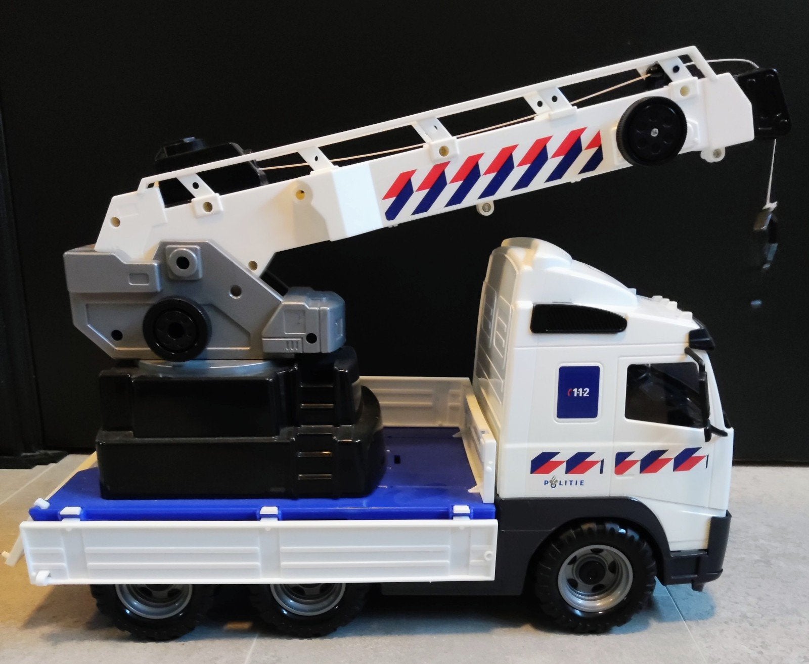 Grote Volvo Politie Kraanwagen Speelgoed, Ophalen of Verzenden, Zo goed als nieuw