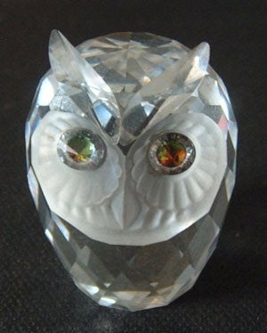 Uil Swarovski 5 cm Hoog, Verzamelen, Ophalen of Verzenden, Nieuw, Figuurtje