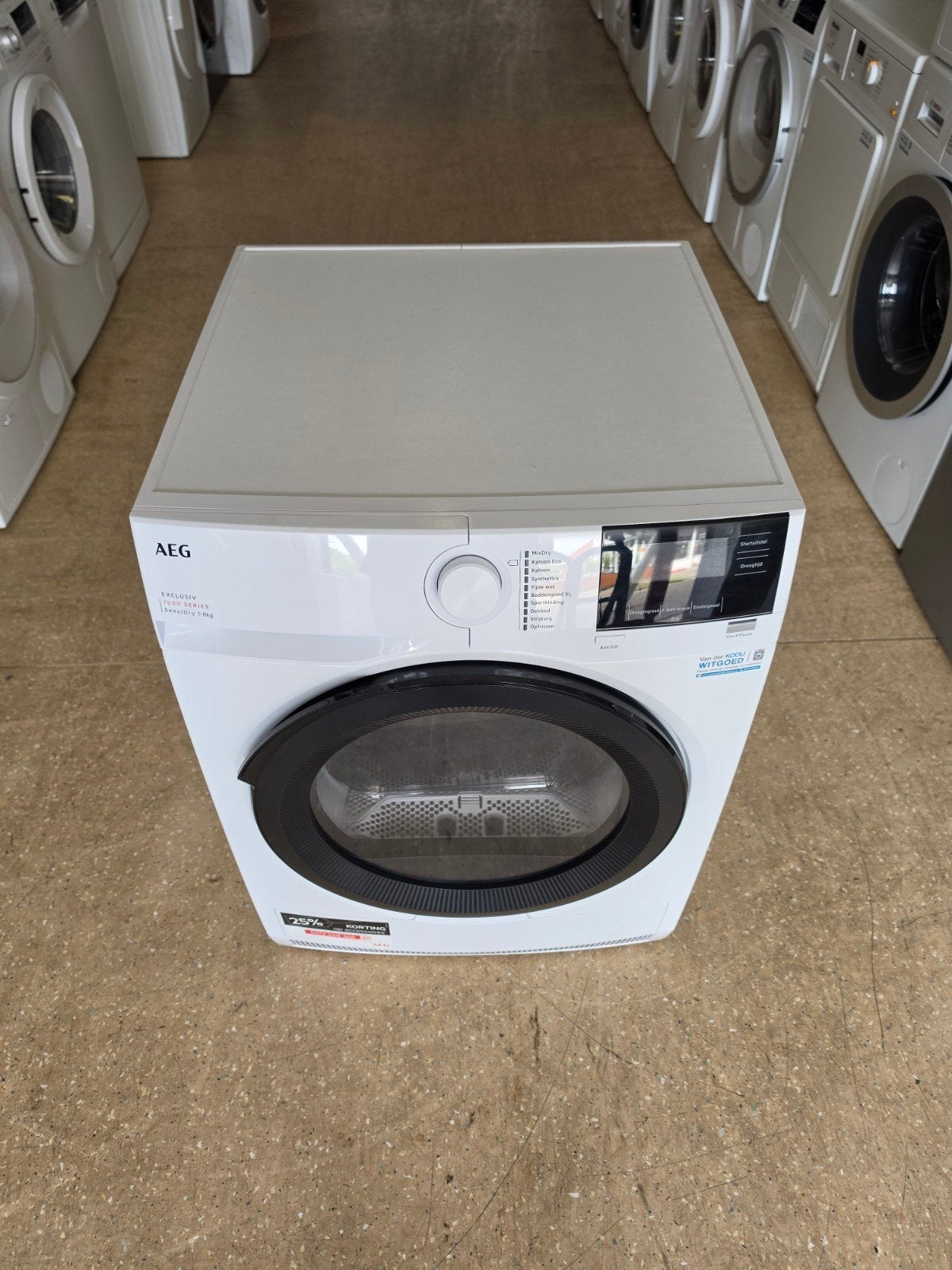AEG TR7BOCHUM warmtepompdroger | ZGAN! | Gratis thuis 🚚✅️, Witgoed en Apparatuur, Wasdrogers, AEG, Jirnsum, Overige typen, 8 tot 10 kg