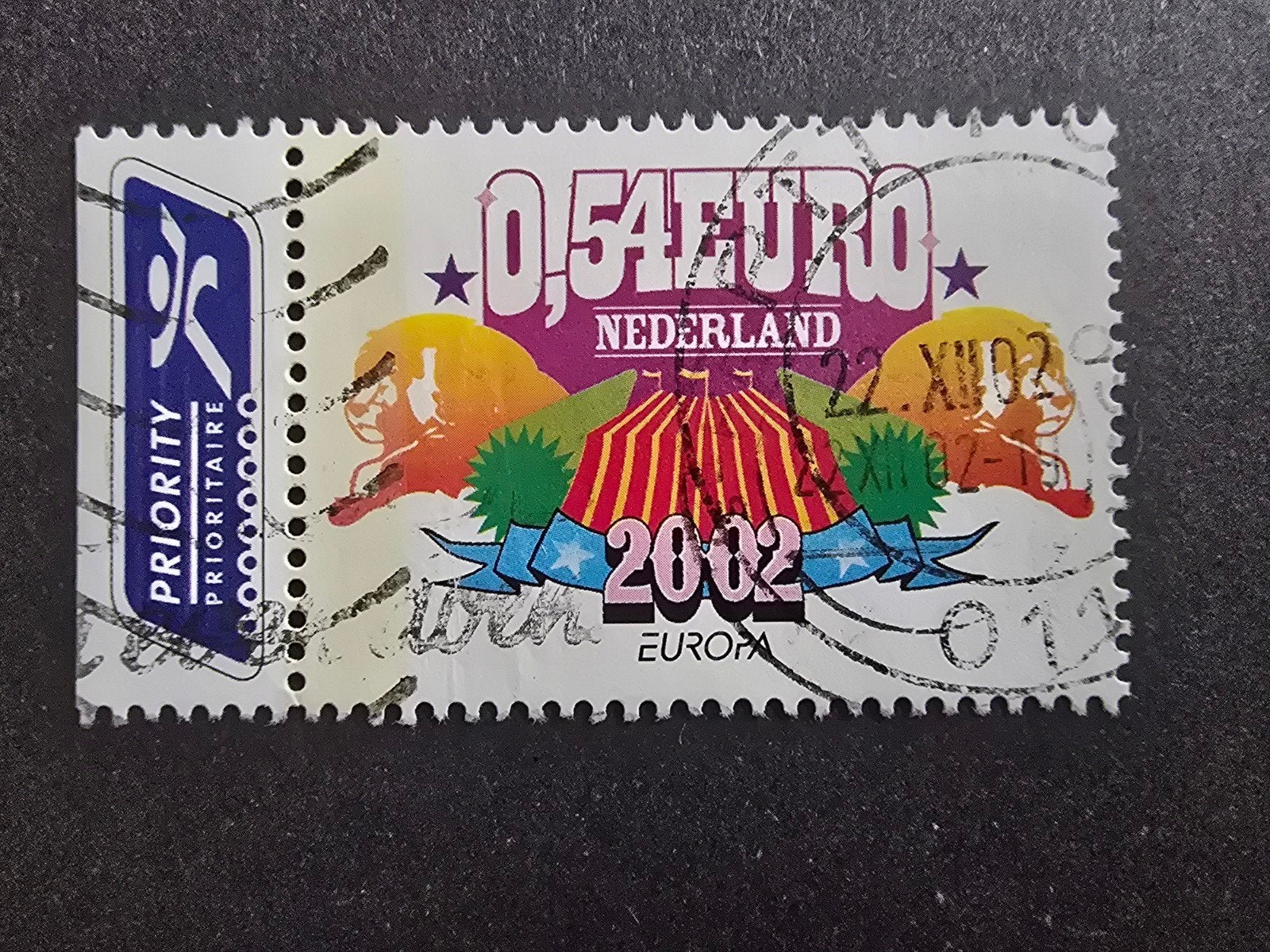 Postzegel Nederland 2002 NVPH 2099 - Met Tab, Postzegels en Munten, Postzegels | Nederland, Ophalen of Verzenden, Na 1940, Gestempeld