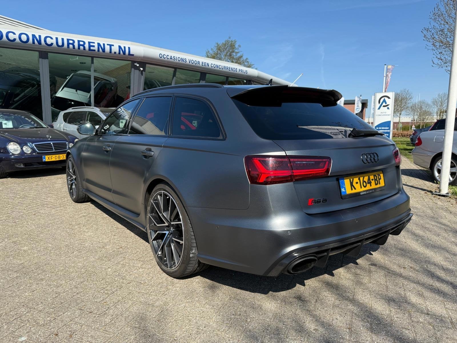 Audi RS6 Avant 4.0 TFSI RS 6 quattro performance Pro Line Pl, Auto's, Automaat, Gebruikt, 3993 cc, Adaptive Cruise Control