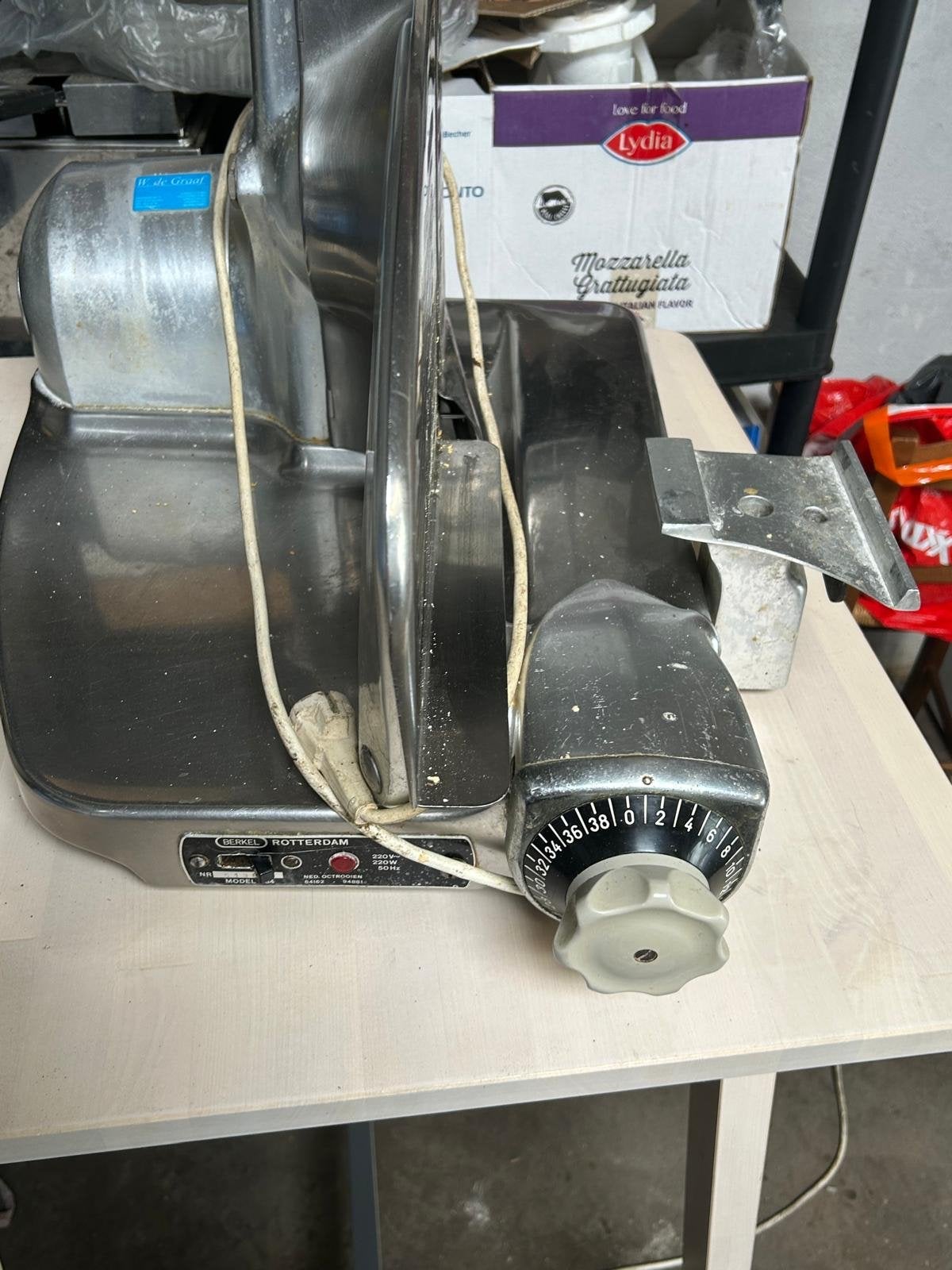 Berkel Vleeswarensnijmachine - Professioneel en Robuust, Ophalen of Verzenden, Gebruikt