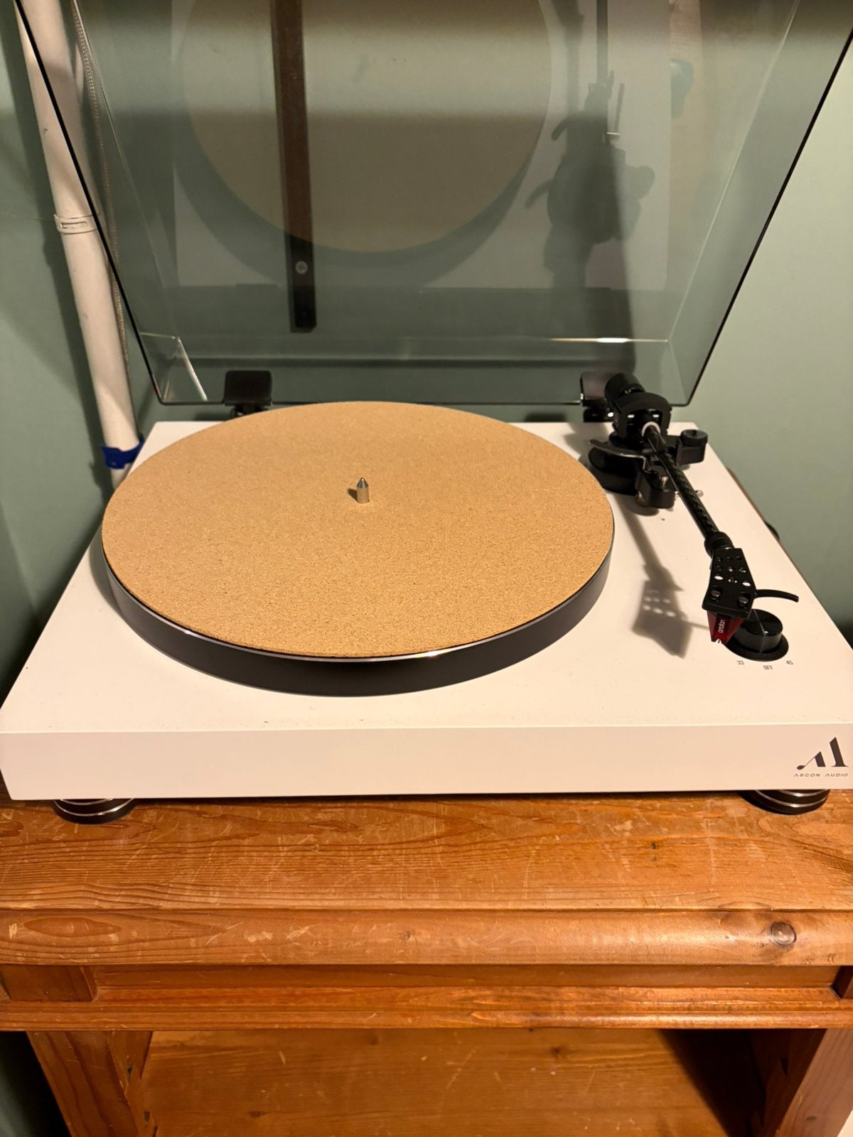 Argon Audio TT-4 platenspeler, Ophalen, Zo goed als nieuw, Platenspeler, Overige merken