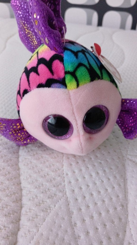 Ty beanie Boos Flippy de Vis, Overige typen, Ophalen of Verzenden, Meerkleurig, Ty