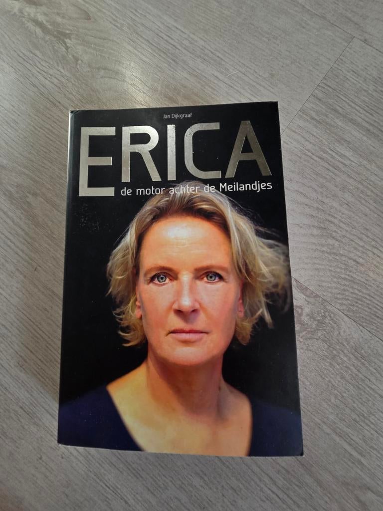 Erica Boek De motor achter de Meilandjes, Ophalen of Verzenden, Zo goed als nieuw, Jan Dijkgraaf, Overige