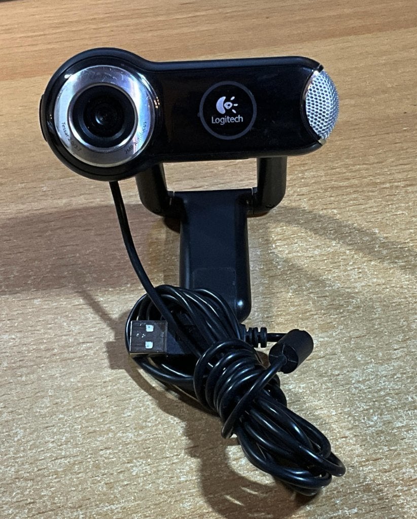 Prima Logitech Webcam, Computers en Software, Webcams, Gebruikt, Bedraad, Windows, Monitorclip, Facetracking, Fotofunctie, Zoomfunctie