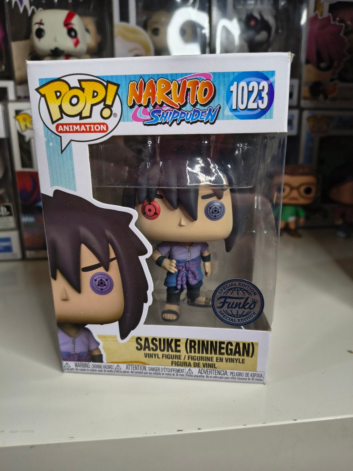 Funko Pop! Naruto Shippuden Sasuke (Rinnegan) #1023, Ophalen of Verzenden