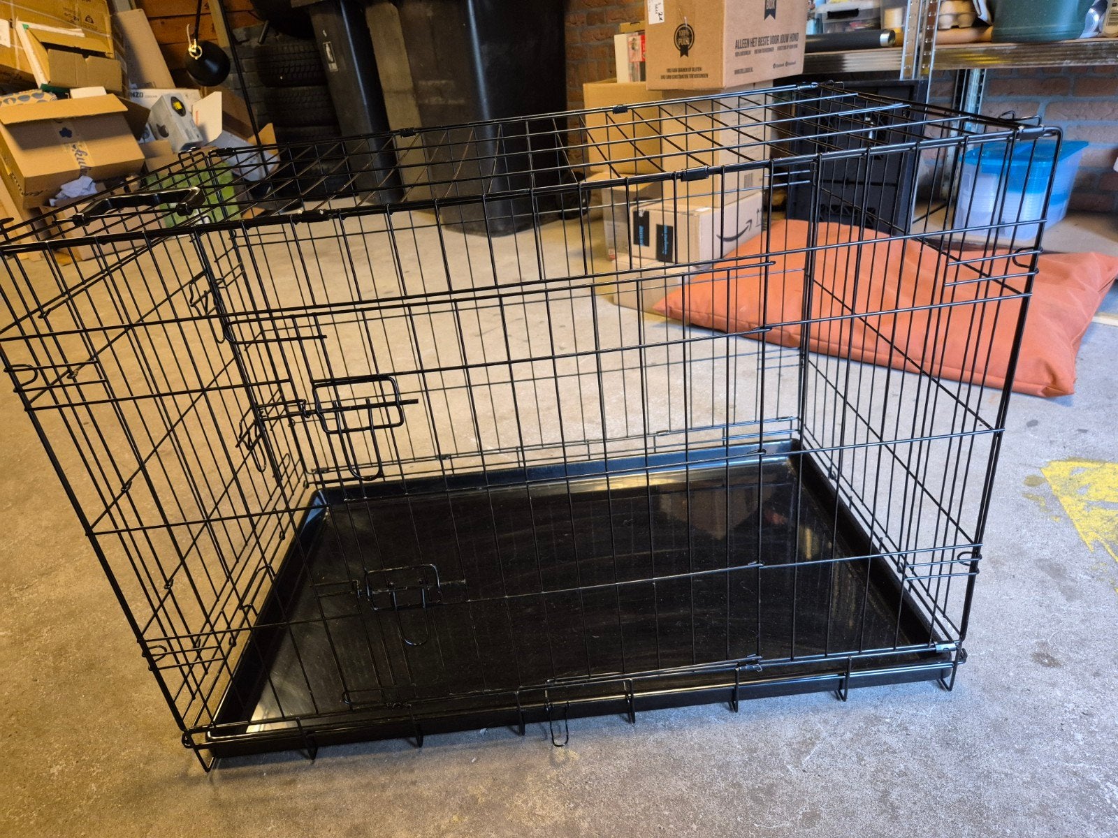 hondenbenche 92 x 57 x 64, Dieren en Toebehoren, Ophalen, Zo goed als nieuw