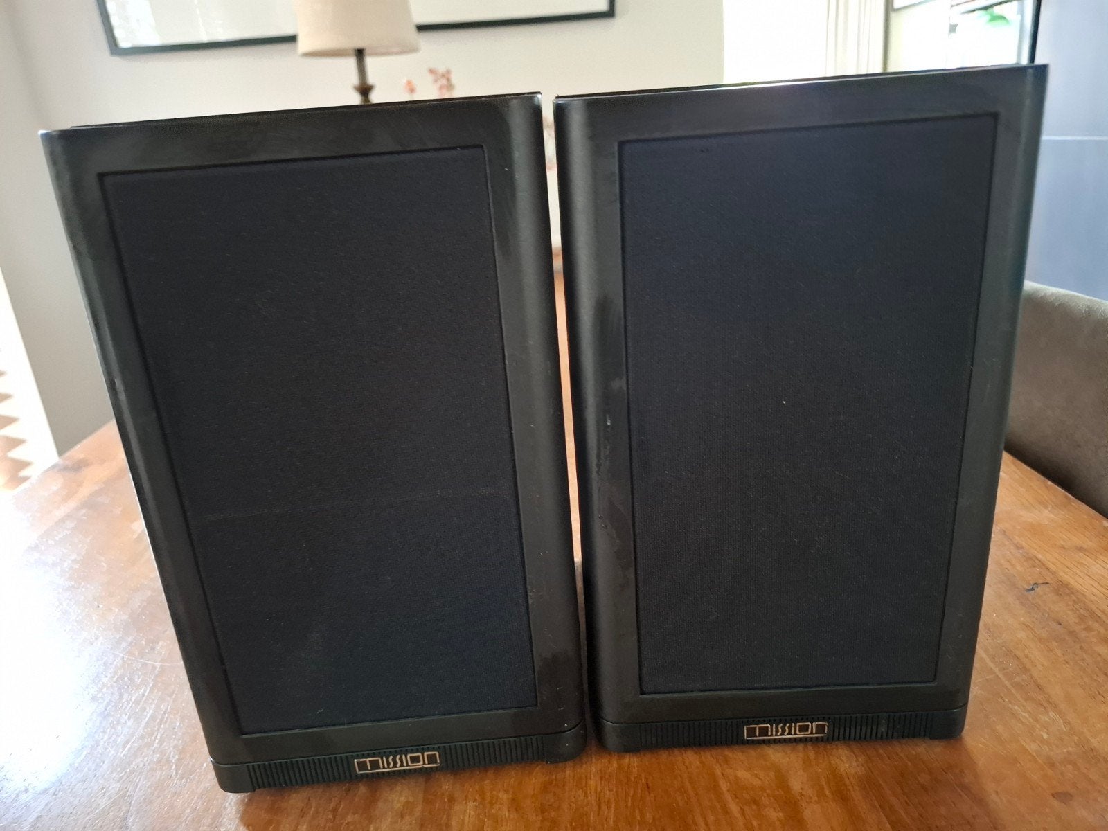 Mission 760 boekenplank speakers, Gebruikt, 60 tot 120 watt, Boekenplank luidspreker, Ophalen