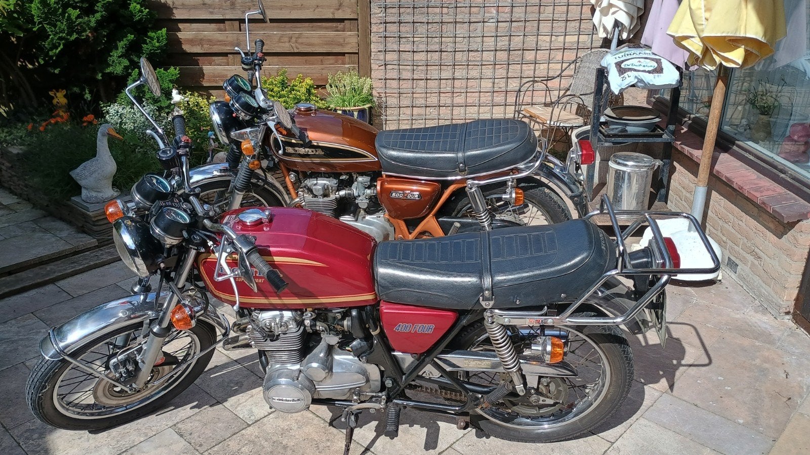 Oldtimers motoren, 500 cc, Naked bike