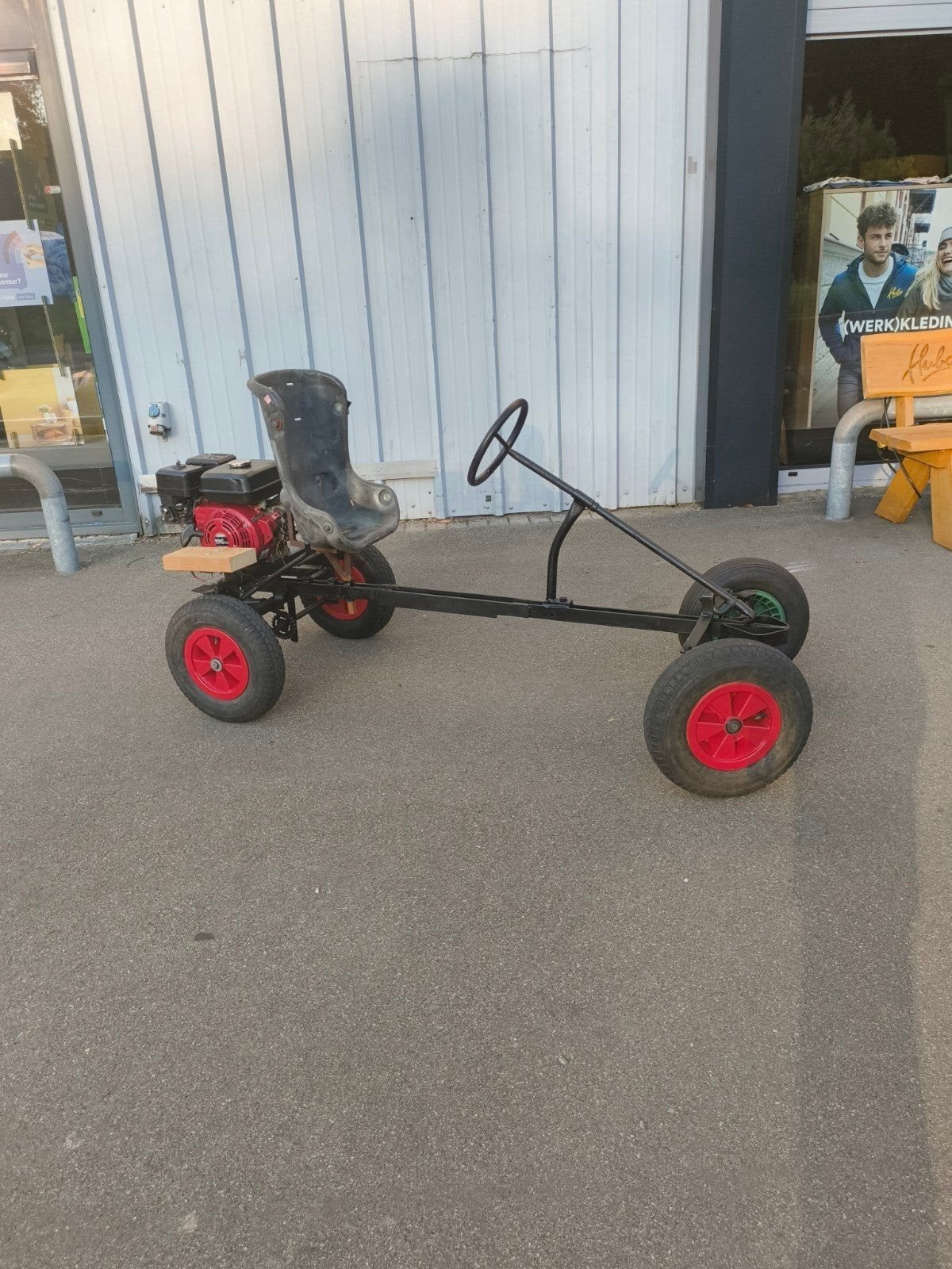 skelter met loncin 196cc blok / 60kph, Kinderen en Baby's, Ophalen, Overige merken, Motor