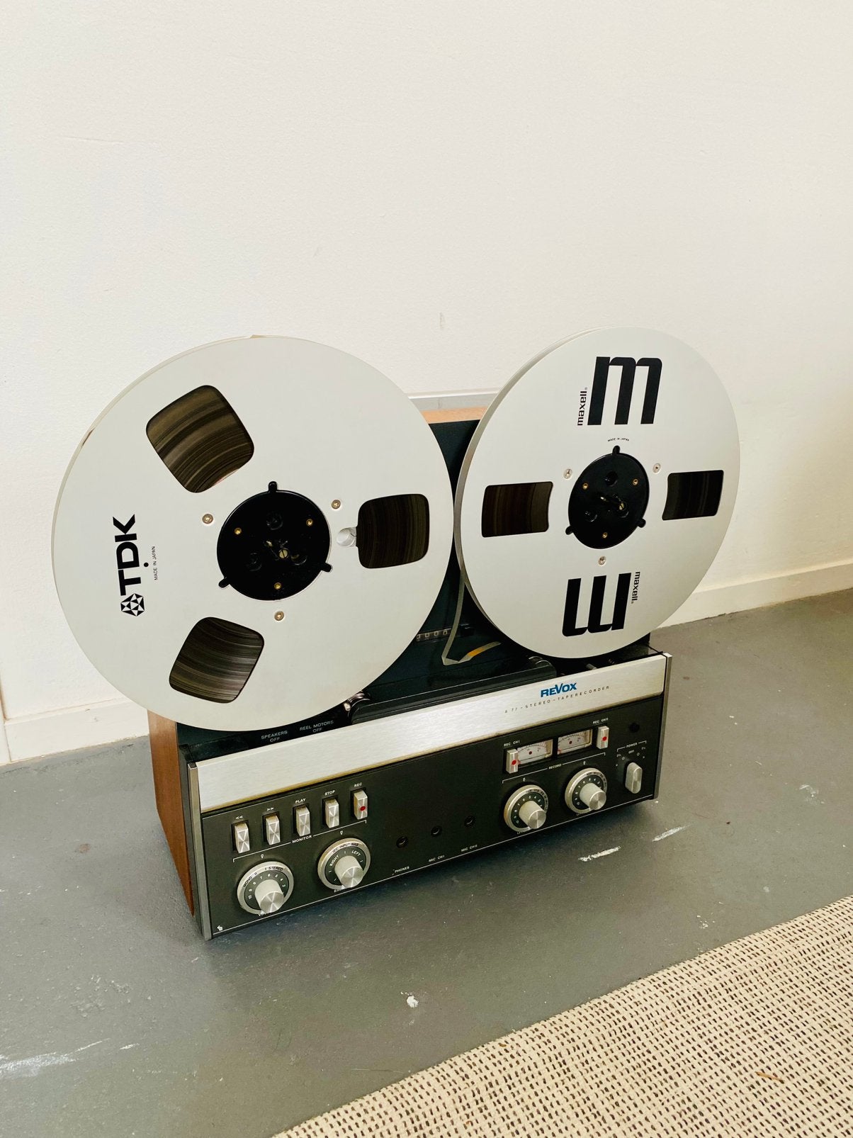 Revox A 77 MK4  4 track Gereviseerd, Ophalen of Verzenden, Bandrecorder