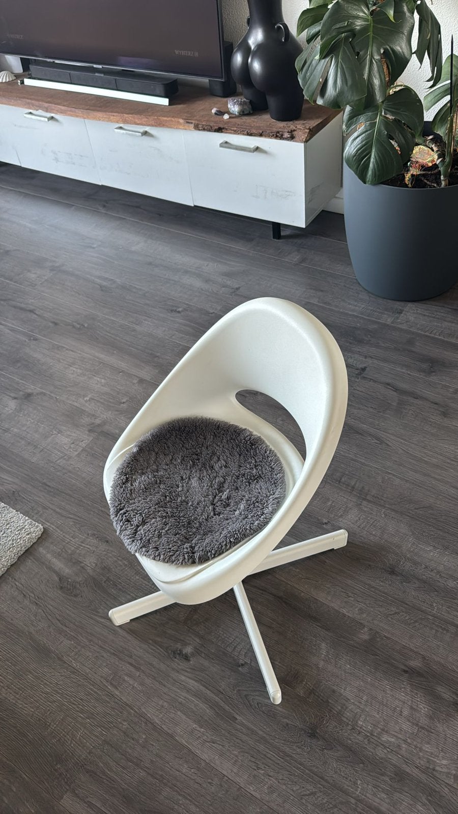 Bureau stoel ikea kinderen, Huis en Inrichting, Bureaustoelen, Ophalen of Verzenden, Zo goed als nieuw, Zwart