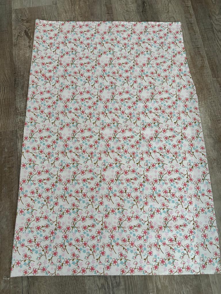 Nieuwe Pip Studio Cherry Blossom stof wit 125x95cm katoen, 120 cm of meer, Wit, Nieuw, Ophalen of Verzenden