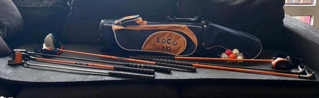 Golfclubs loco kid, Sport en Fitness, Golf, Ophalen, Gebruikt, Set