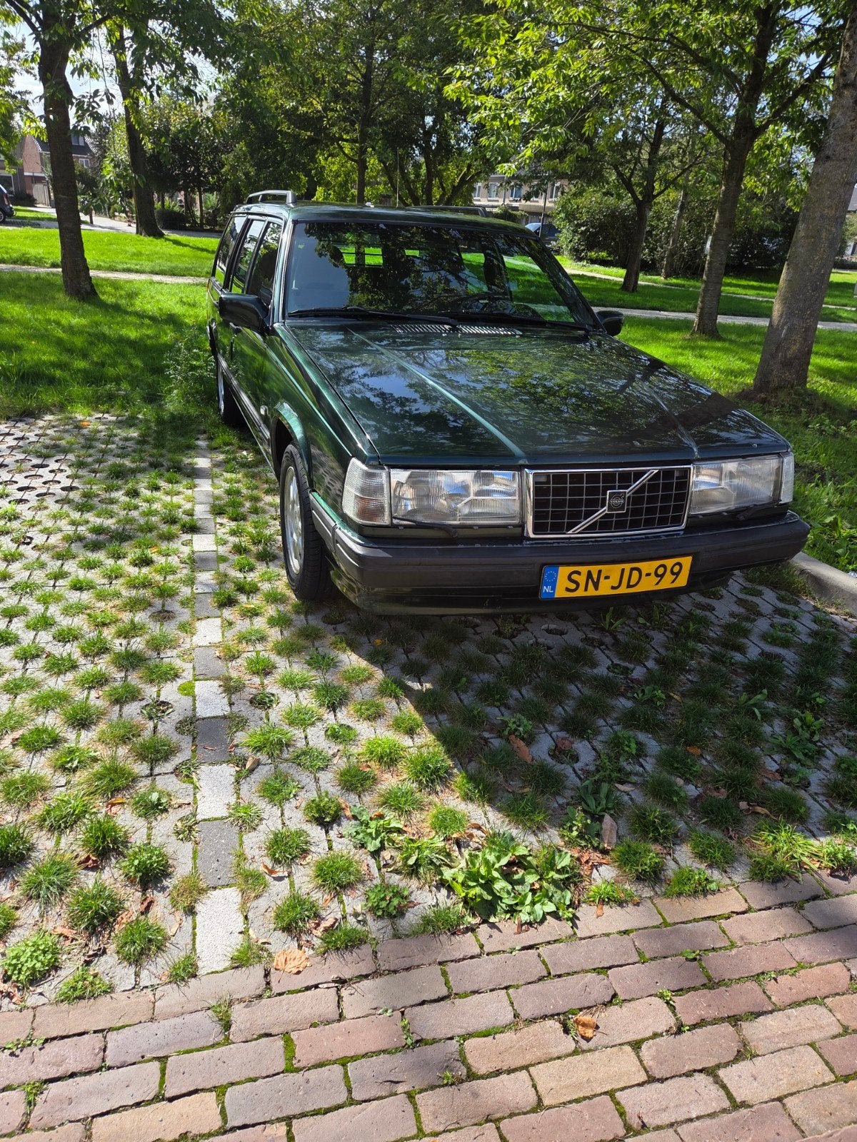 Volvo 940 2.3 1997 Groen, Auto's, 1800 kg, 4 cilinders, Origineel Nederlands, Stationwagon