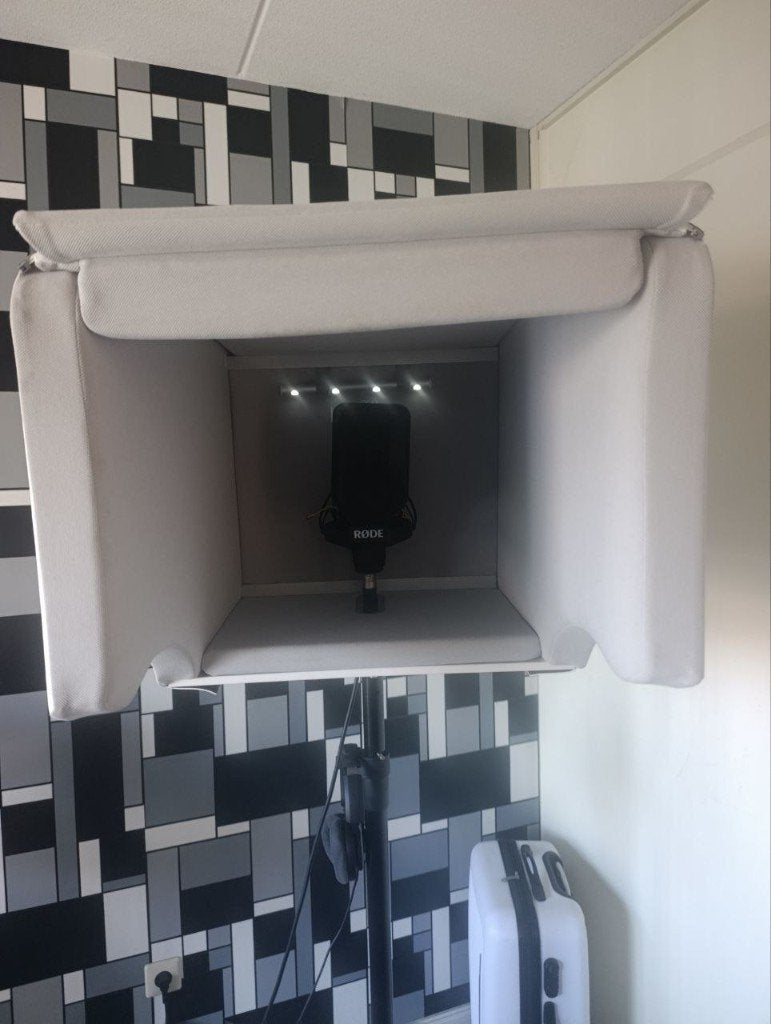 IsoVox 2 mobiel.vocal booth, Film- of Videodigitalisatie