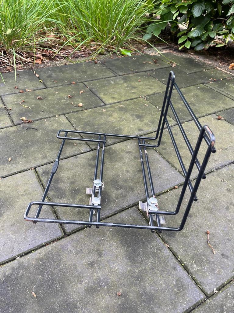 Bagagedragerverbreder - tasdrager zwart, Ophalen, Gebruikt