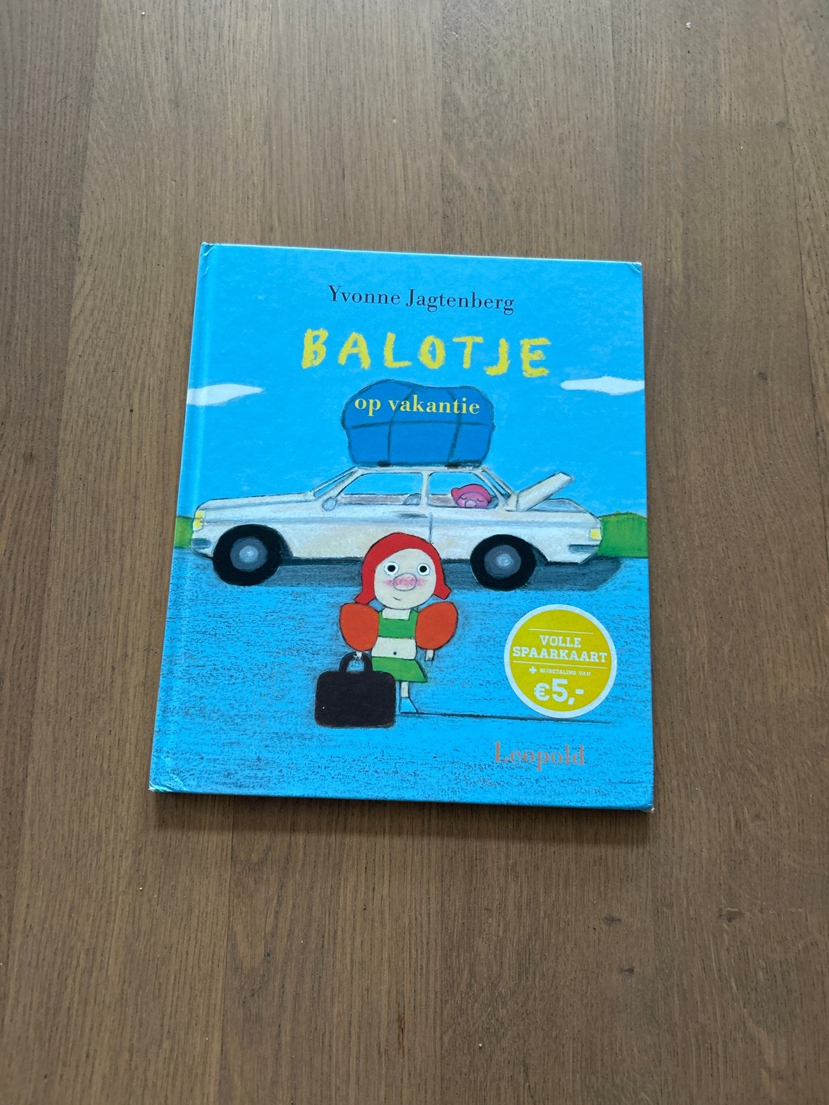 Balotje op vakantie - Yvonne Jagtenberg (kinderboek), Boeken, Ophalen of Verzenden, Zo goed als nieuw, 2 tot 3 jaar