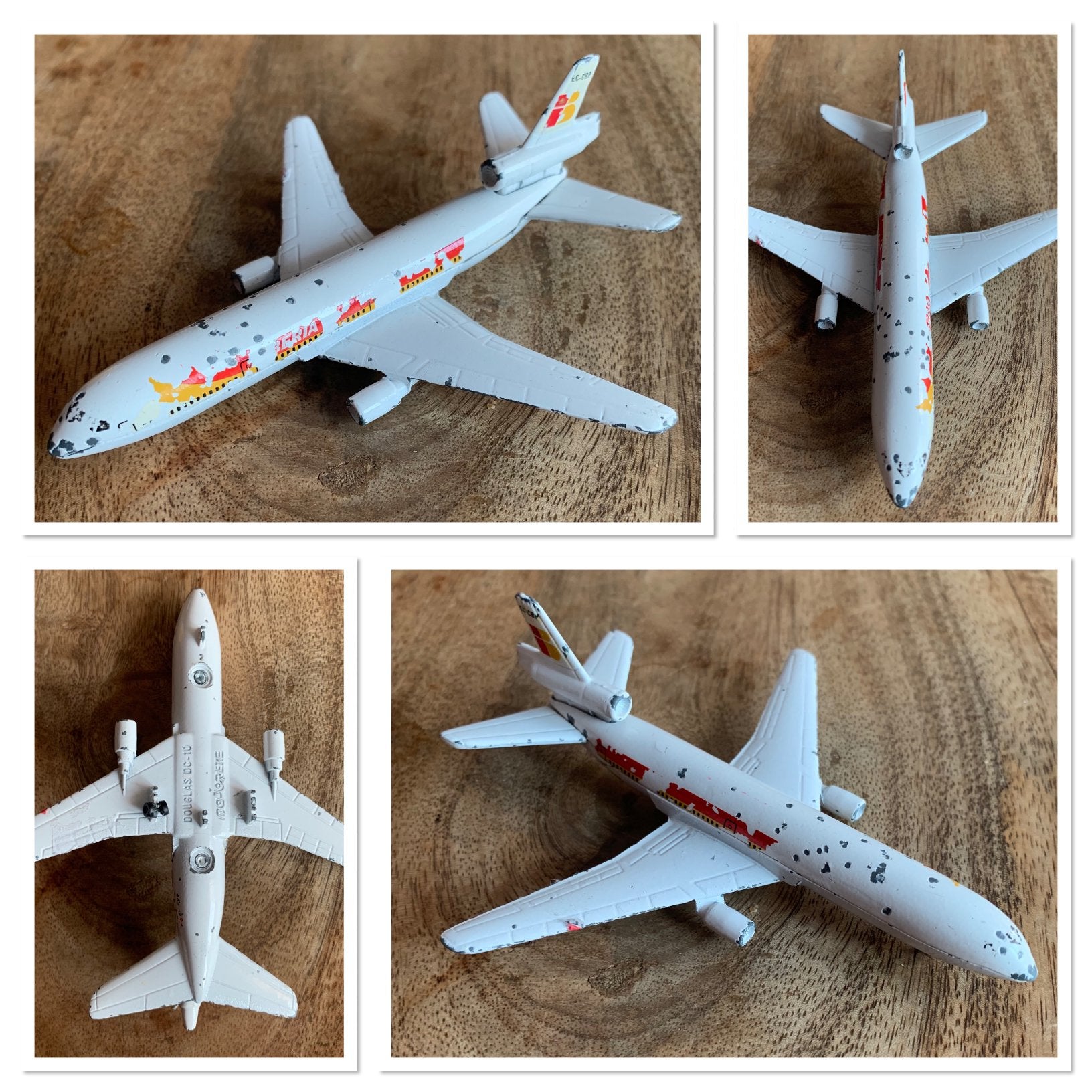 Iberia: Douglas DC-10 (Majorette), Ophalen of Verzenden, Zo goed als nieuw, Schaalmodel