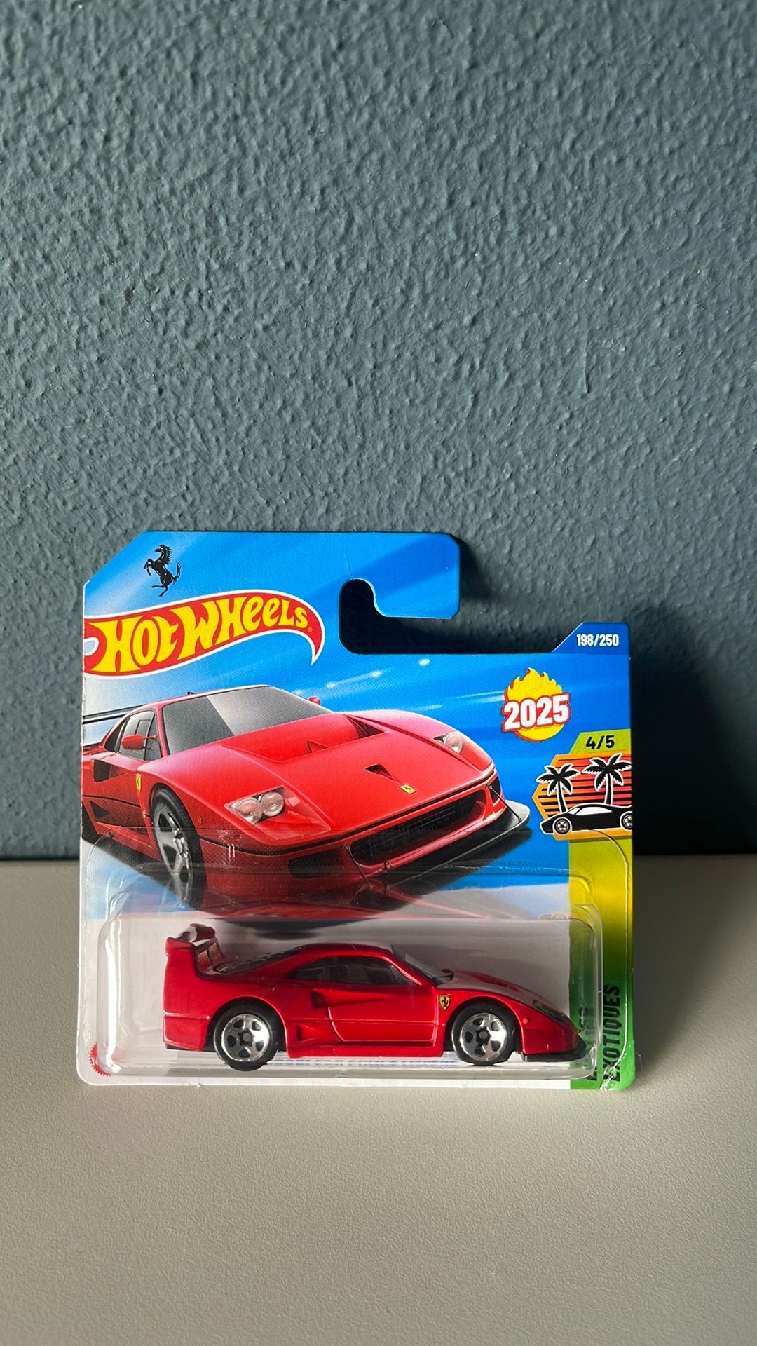 Hotwheel, ferrari f40 competizione, Ophalen of Verzenden, Zo goed als nieuw, Auto